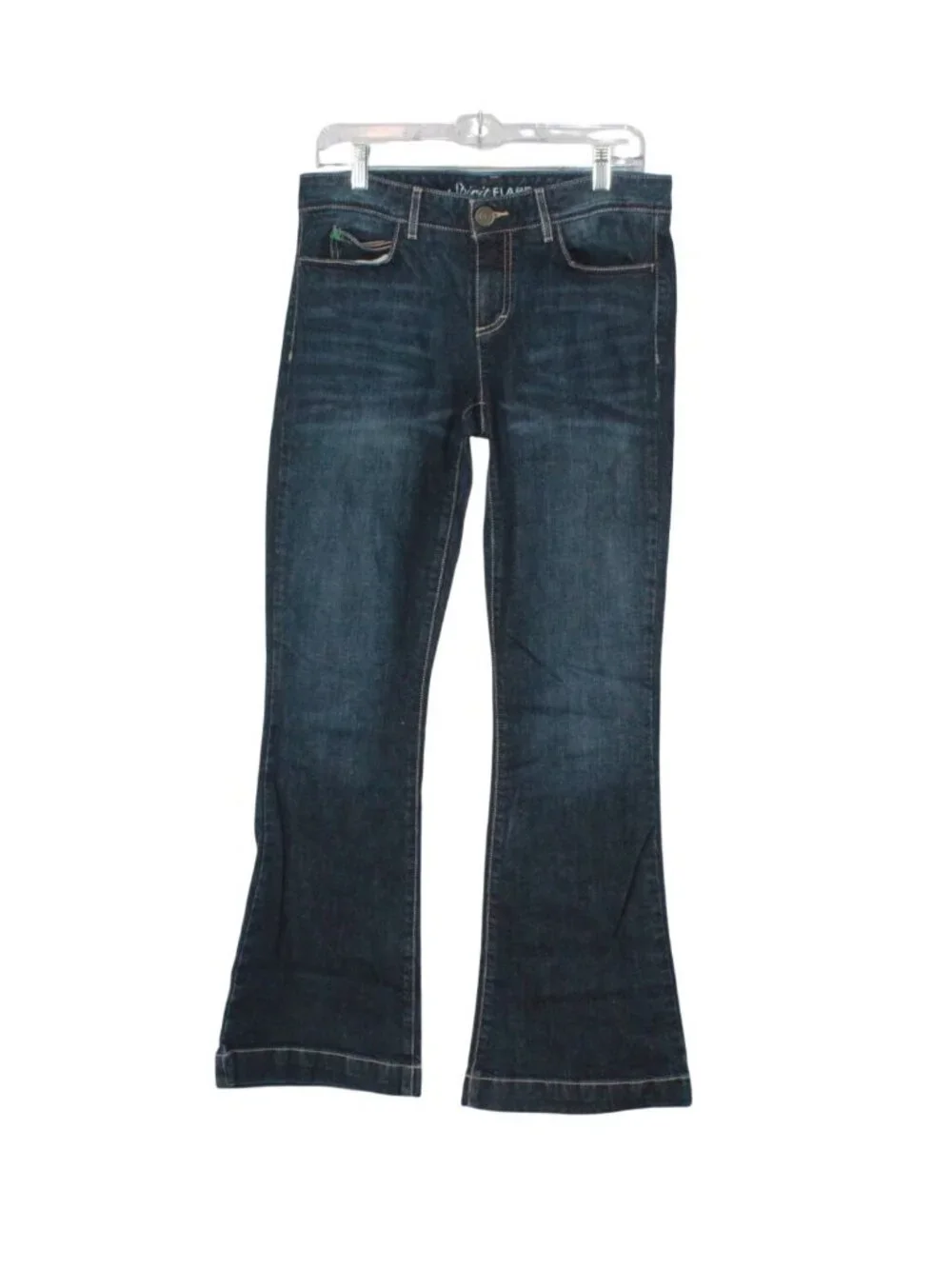 Tommy Hilfiger Spirit Flare Jeans Dark Wash Stretch Bootcut Size 8R
